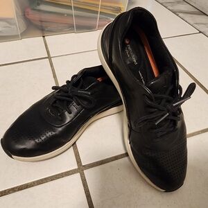 Black Leather Women's Shoes